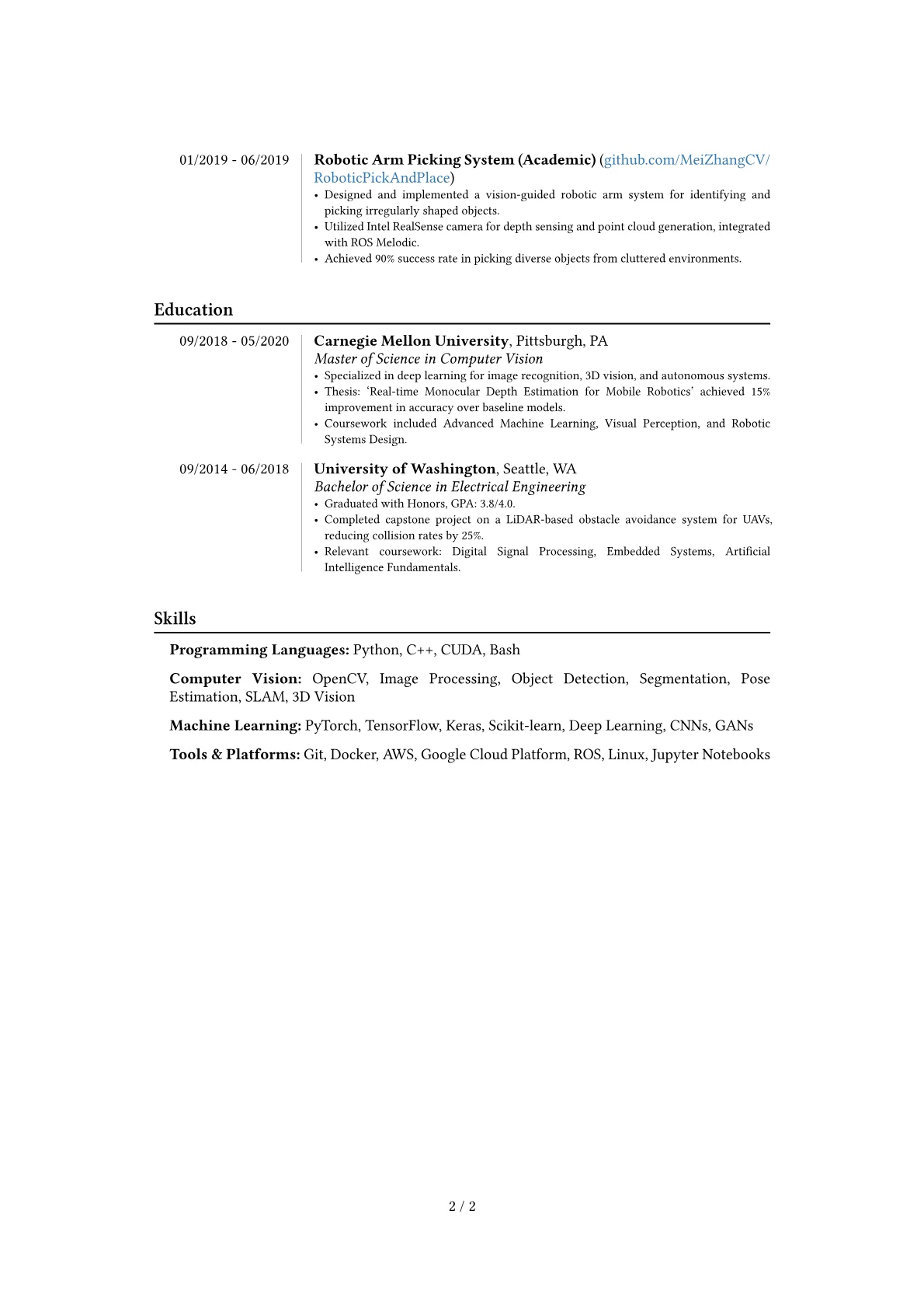 Career changer version - Page 2