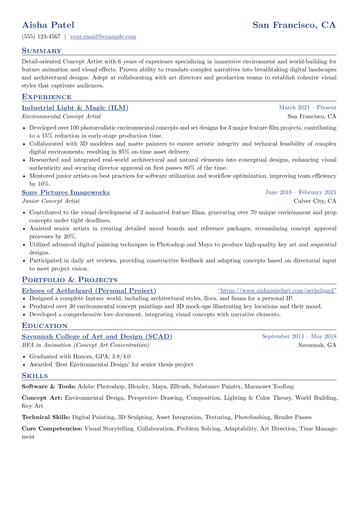 Concept Artist version - Page 1
