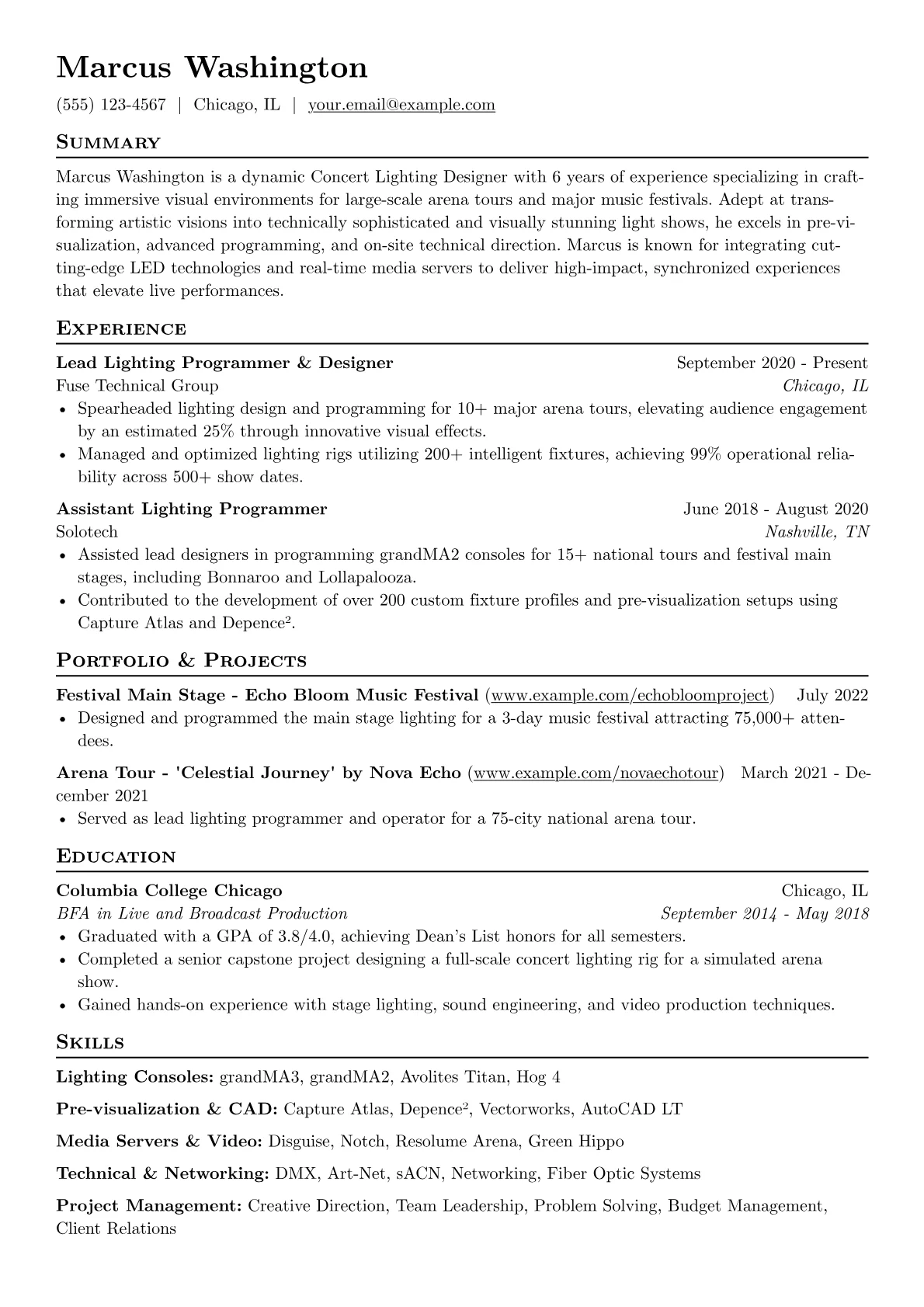 Lighting Consoles version - Page 1