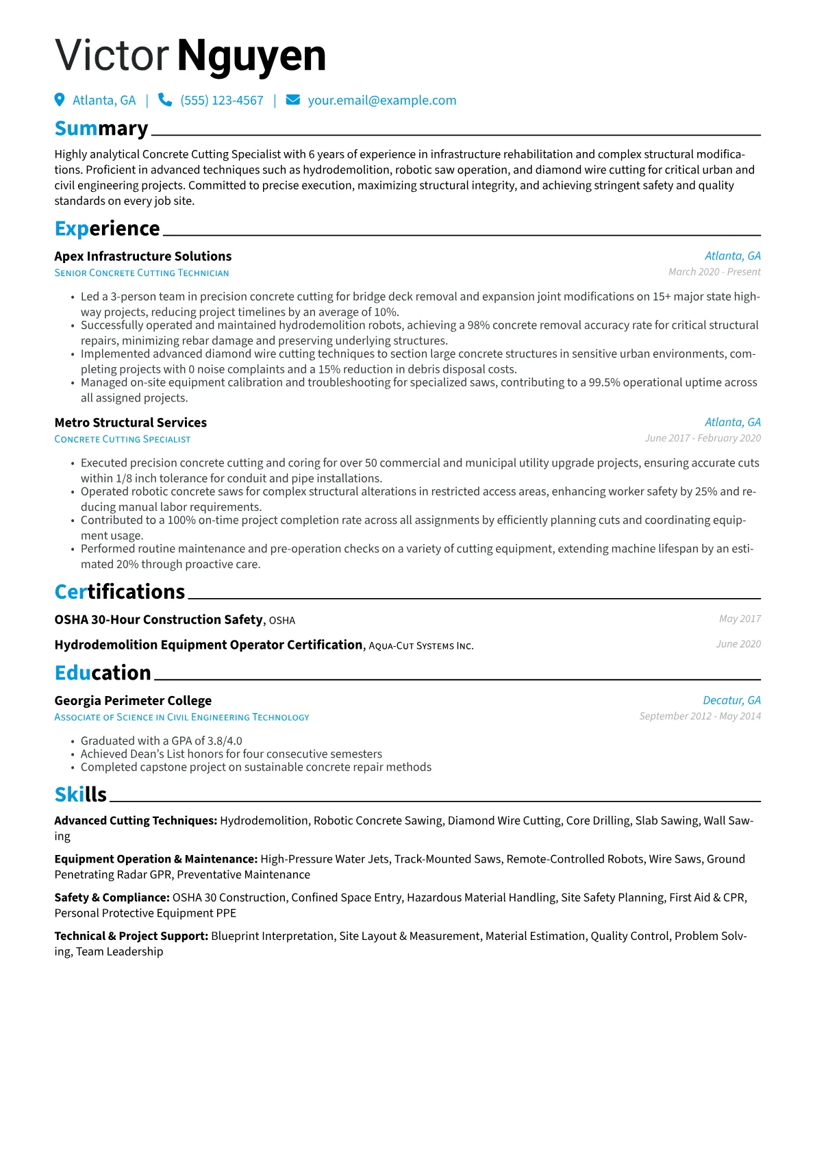 Infrastructure version - Page 1