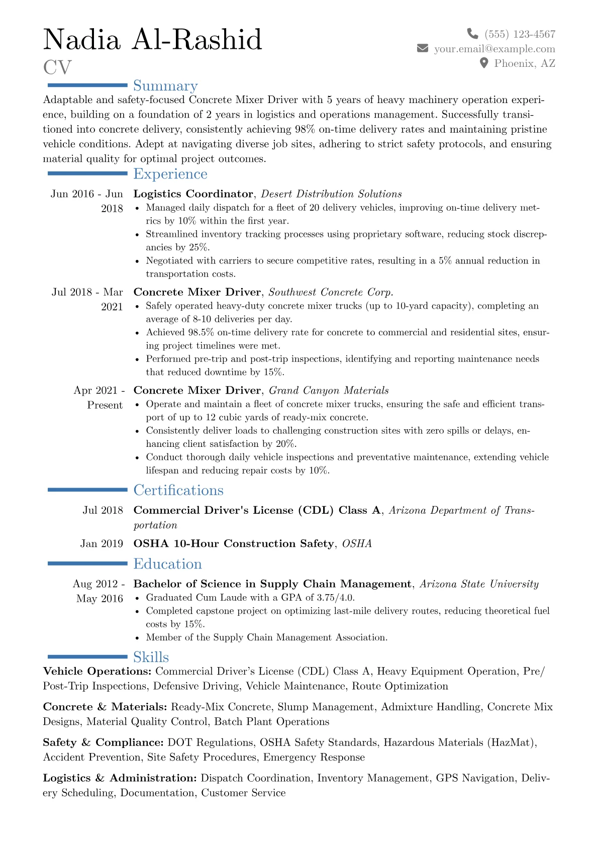 Career changer version - Page 1