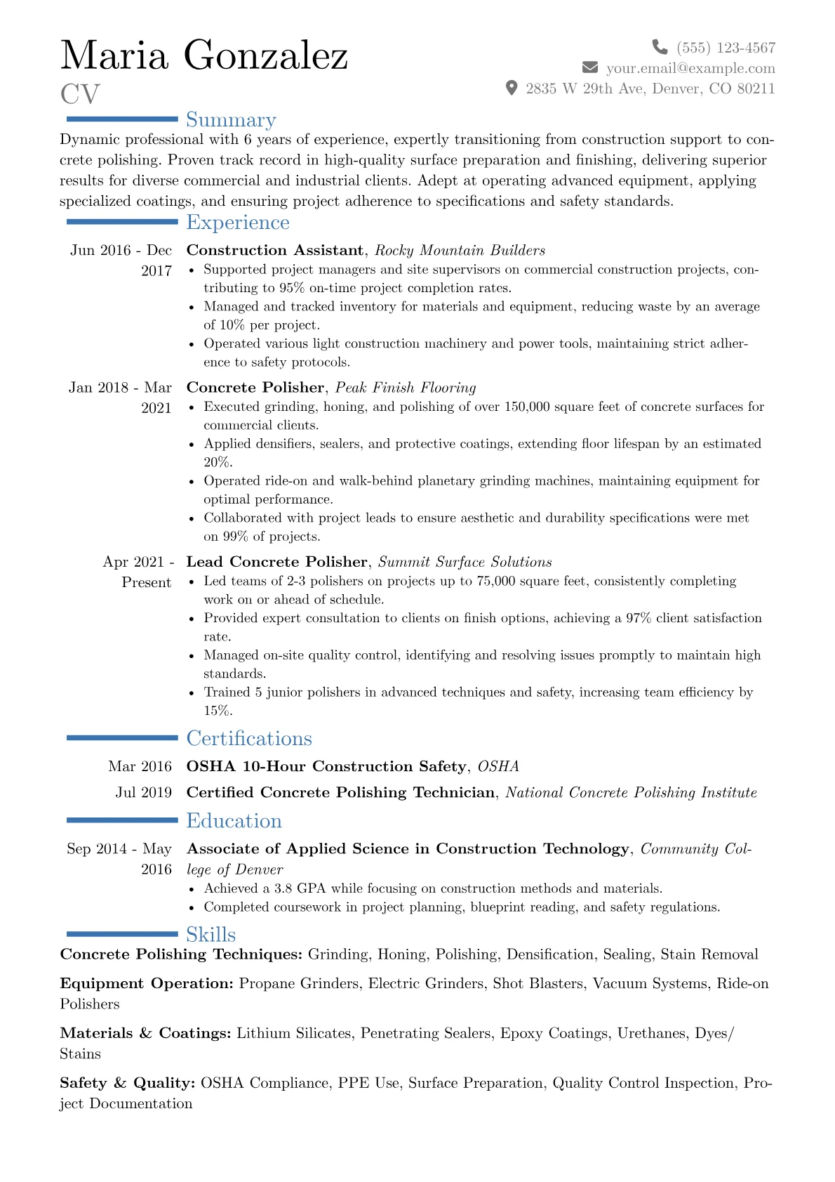 Career changer version - Page 1