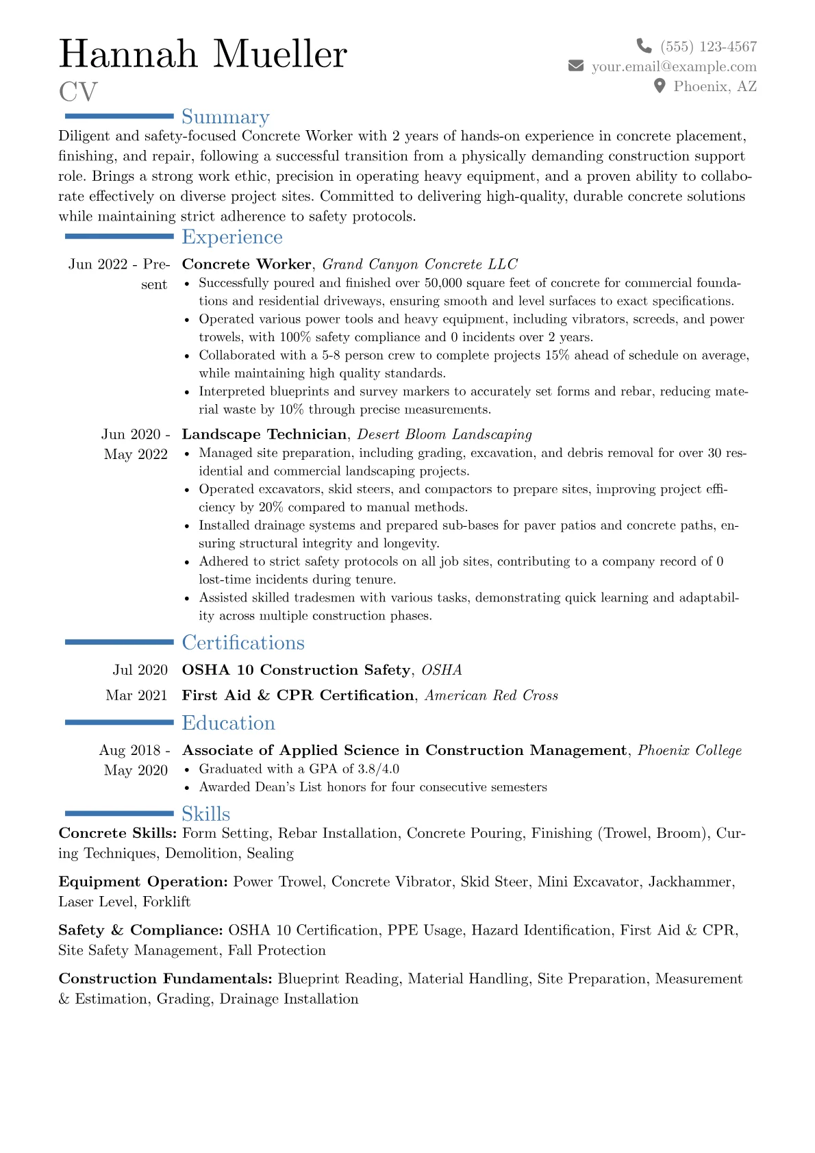 Career changer version - Page 1