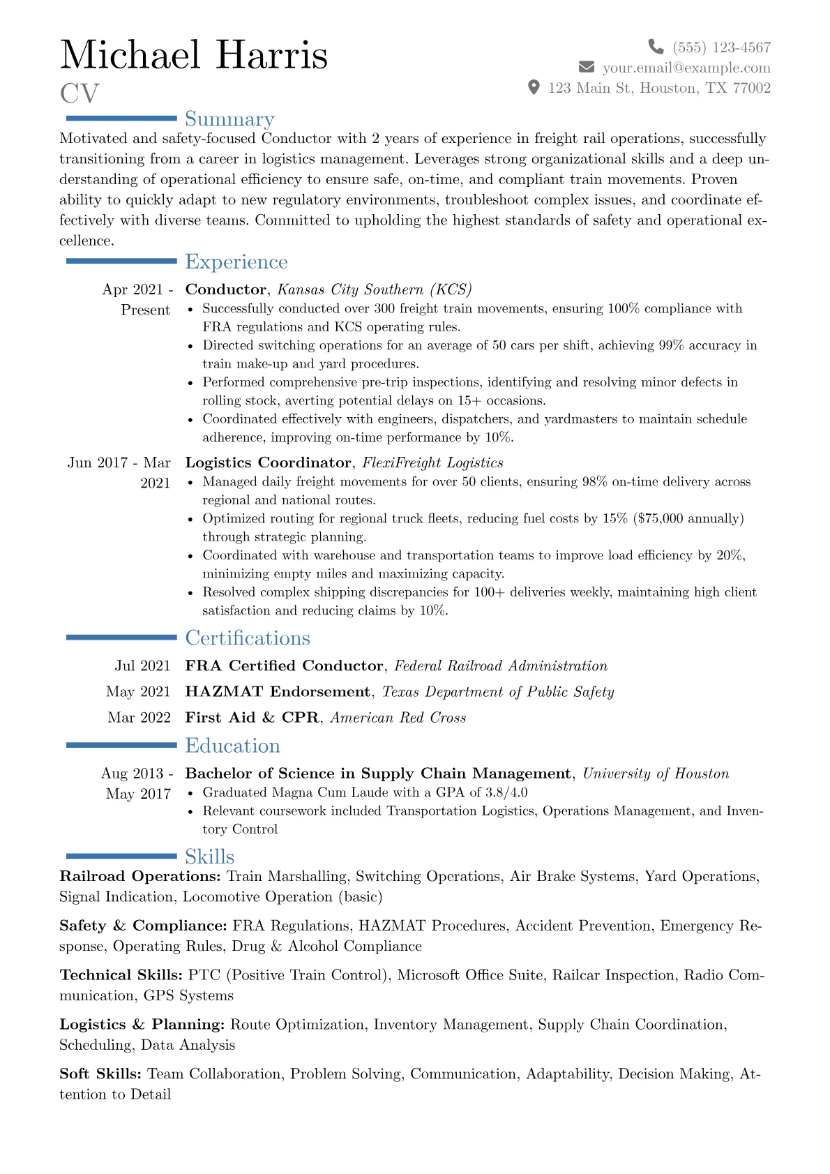 Career changer version - Page 1