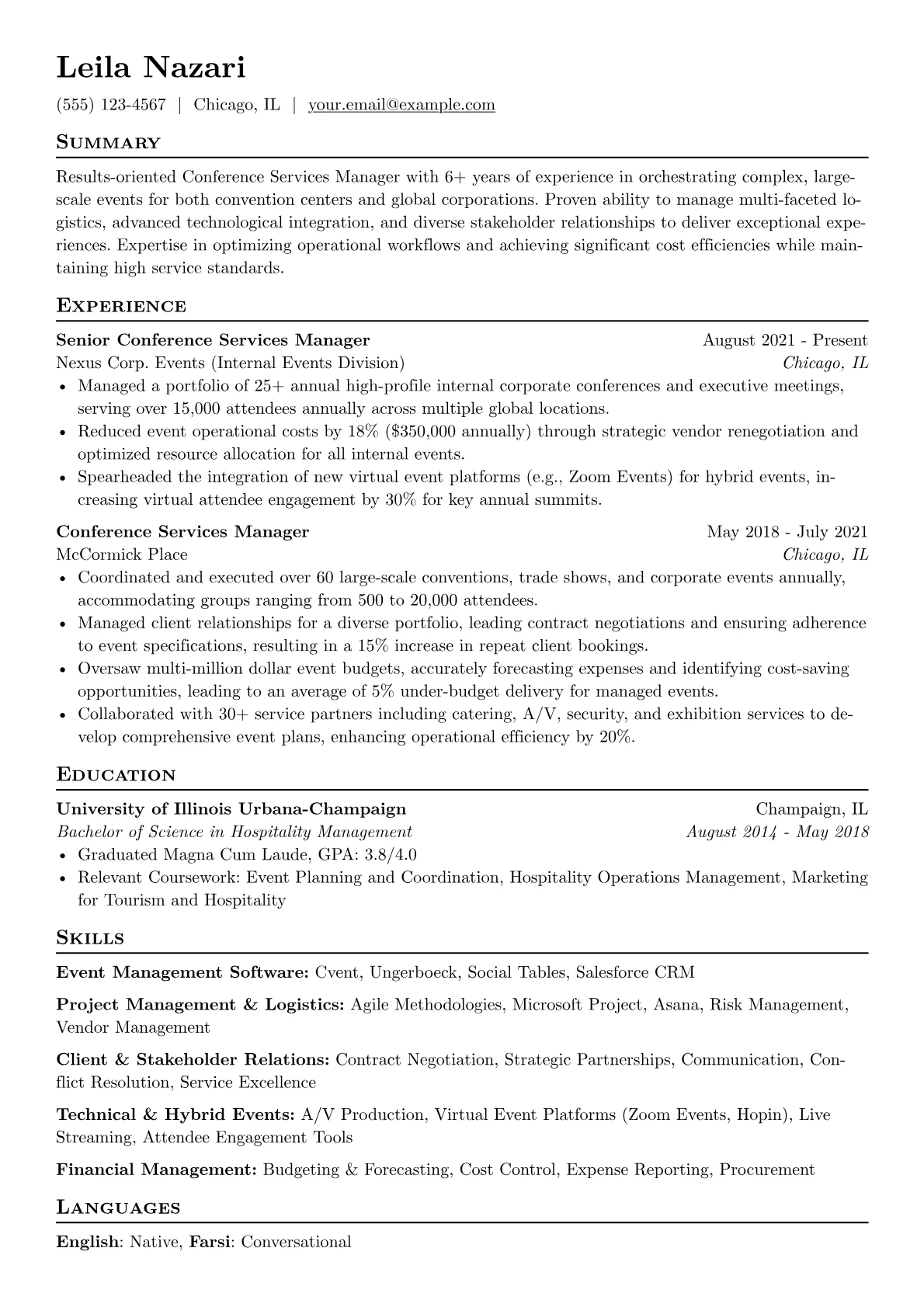 Large-Scale Corporate version - Page 1