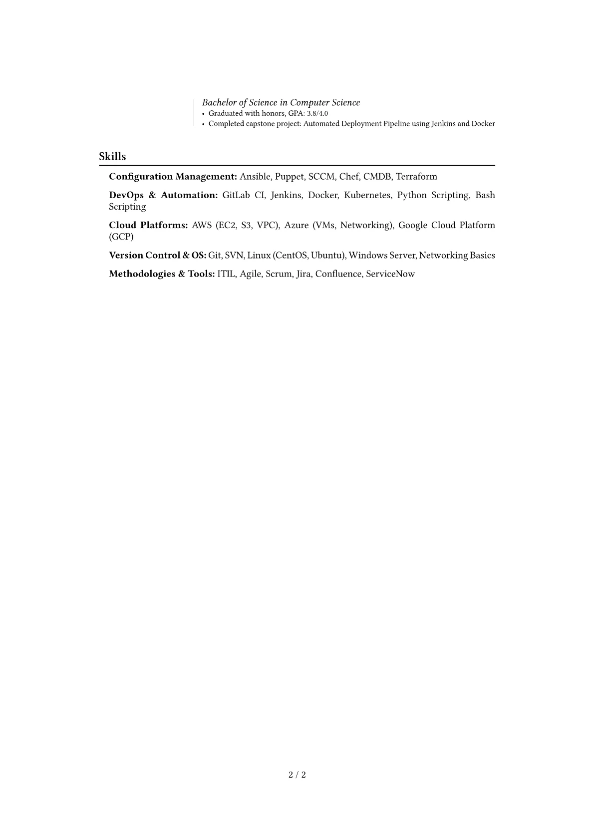 Career changer version - Page 2