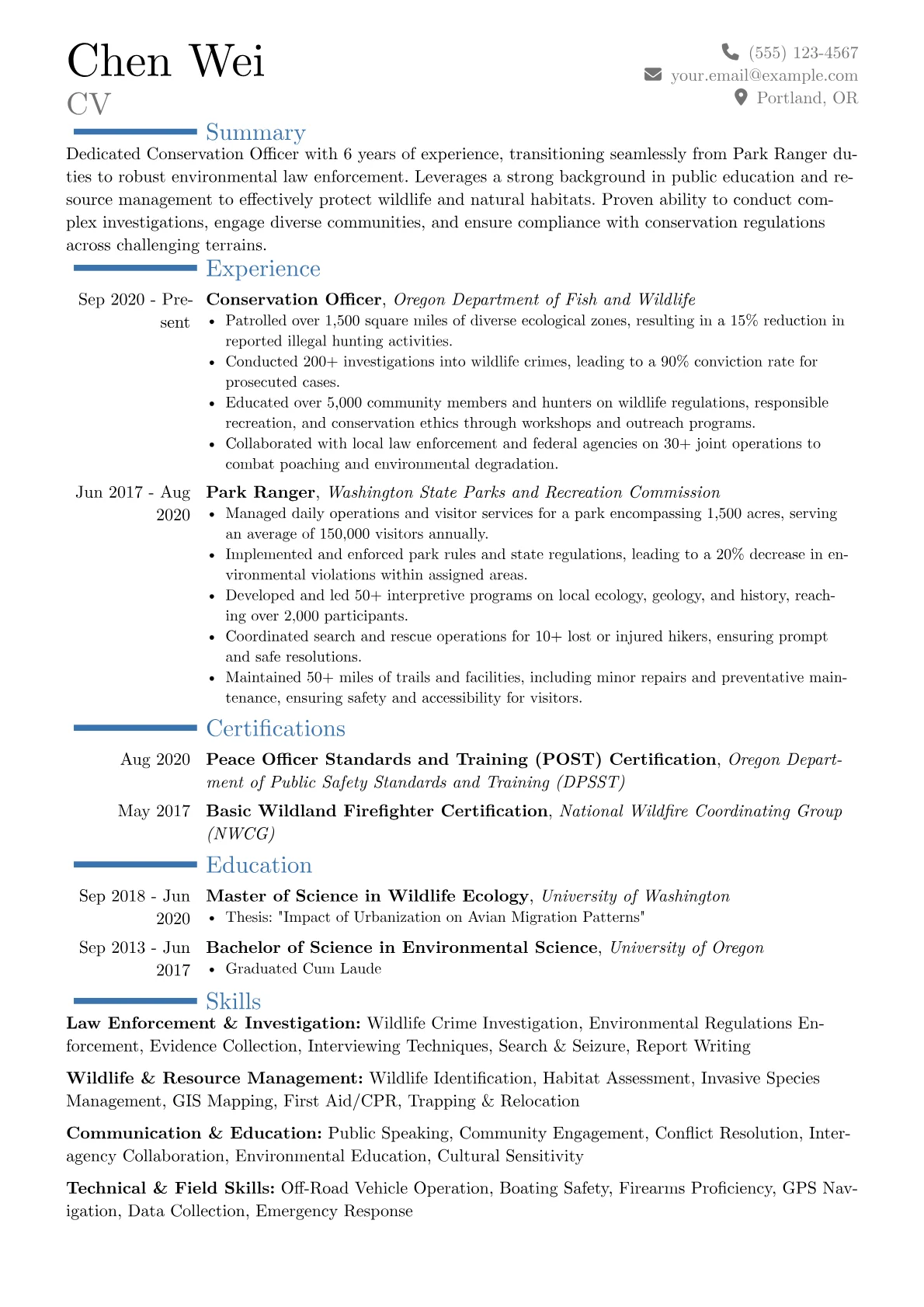 Career changer version - Page 1
