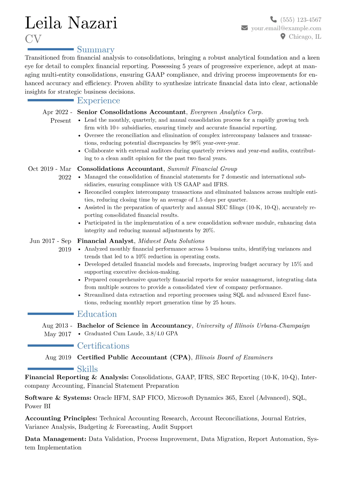 Career changer version - Page 1