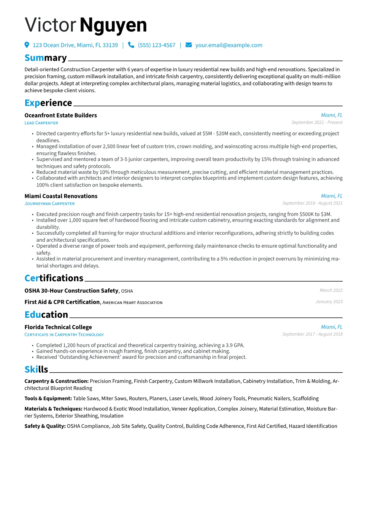 Luxury Residential version - Page 1