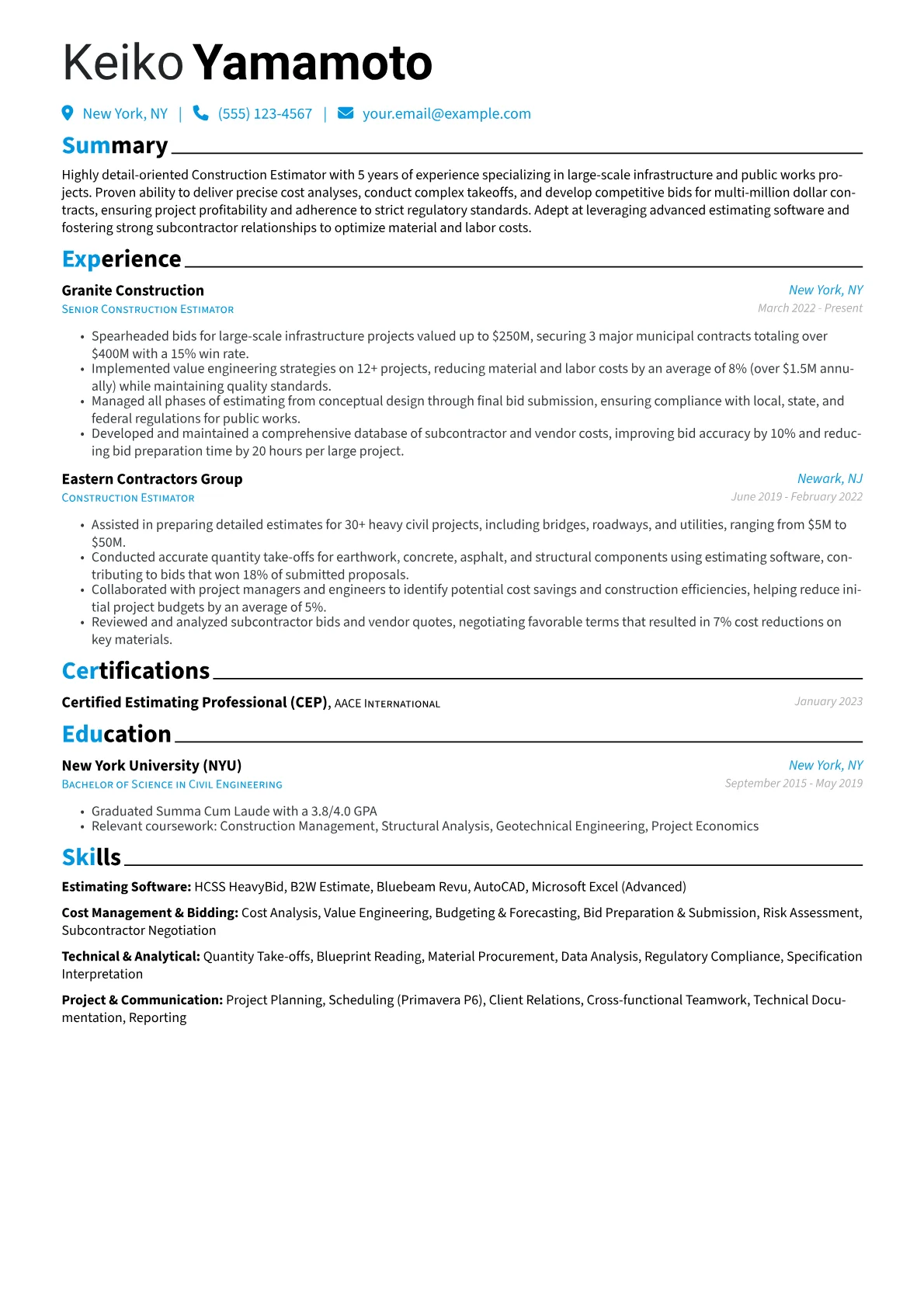 Infrastructure version - Page 1