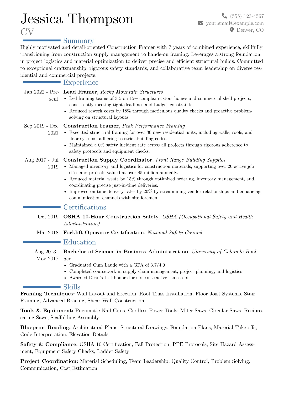 Career changer version - Page 1