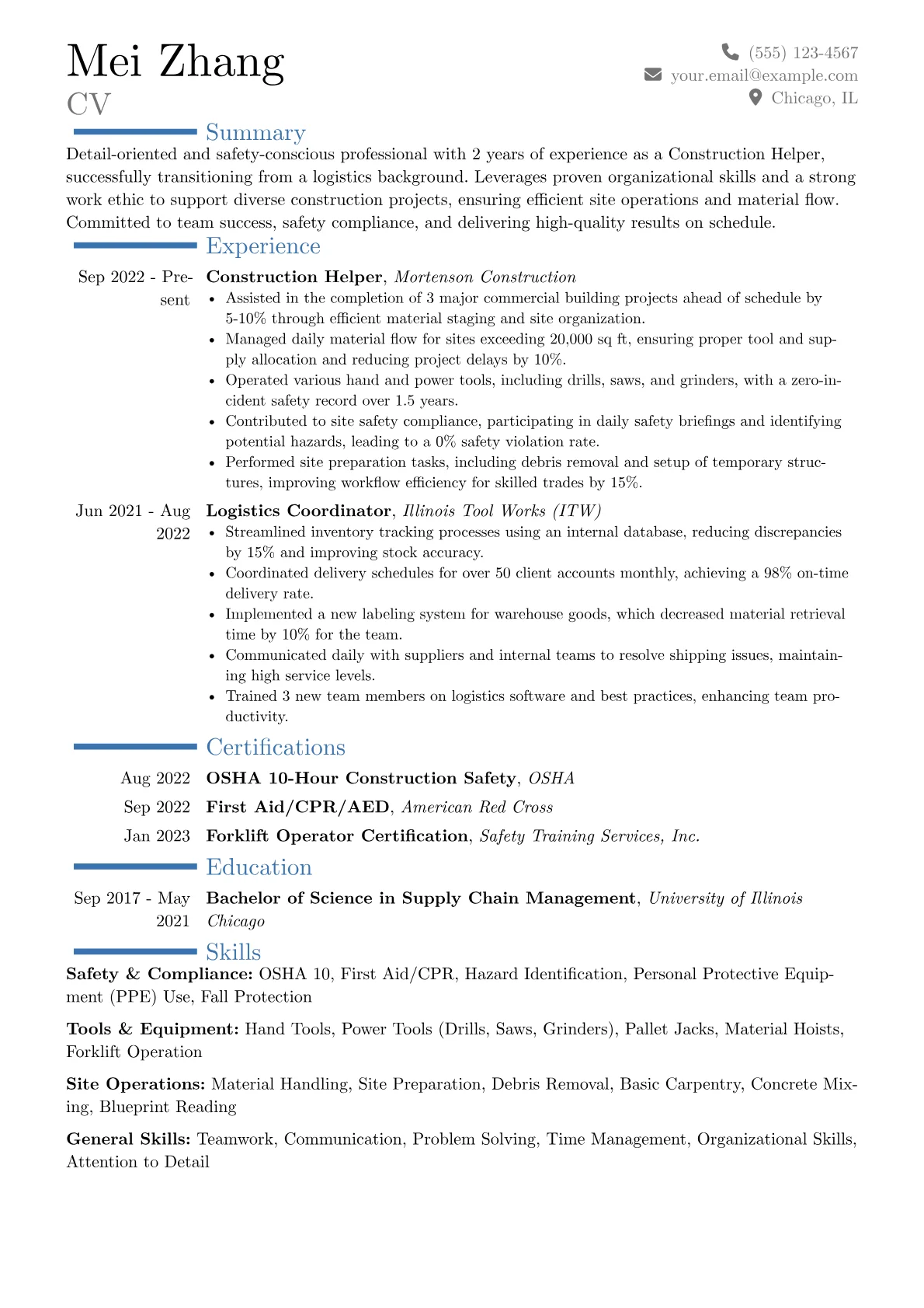 Career changer version - Page 1