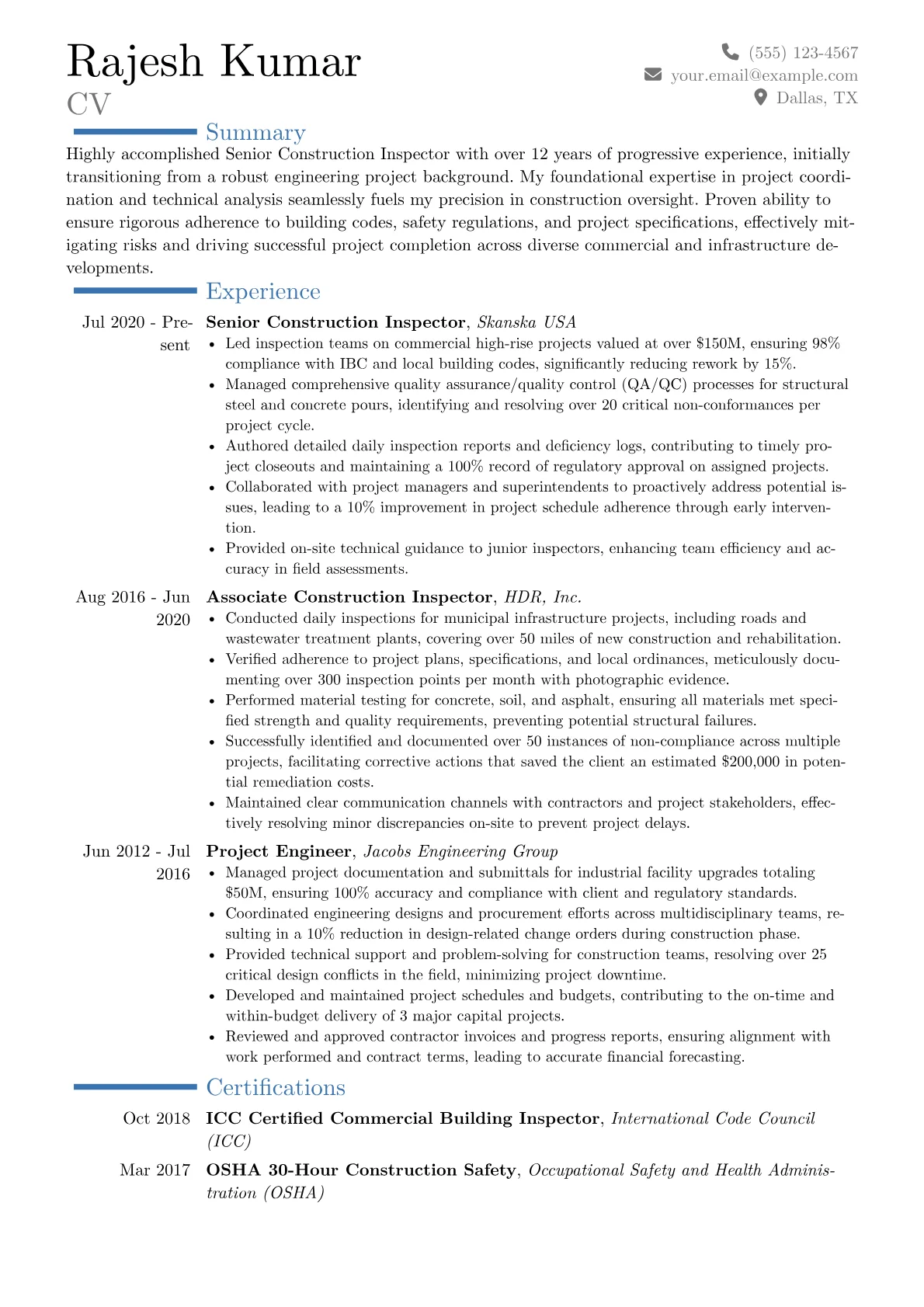 Career changer version - Page 1