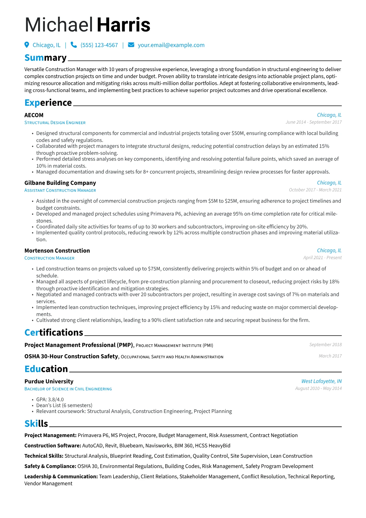 Career changer version - Page 1