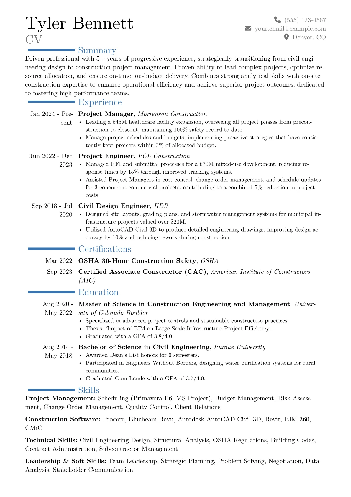 Career changer version - Page 1