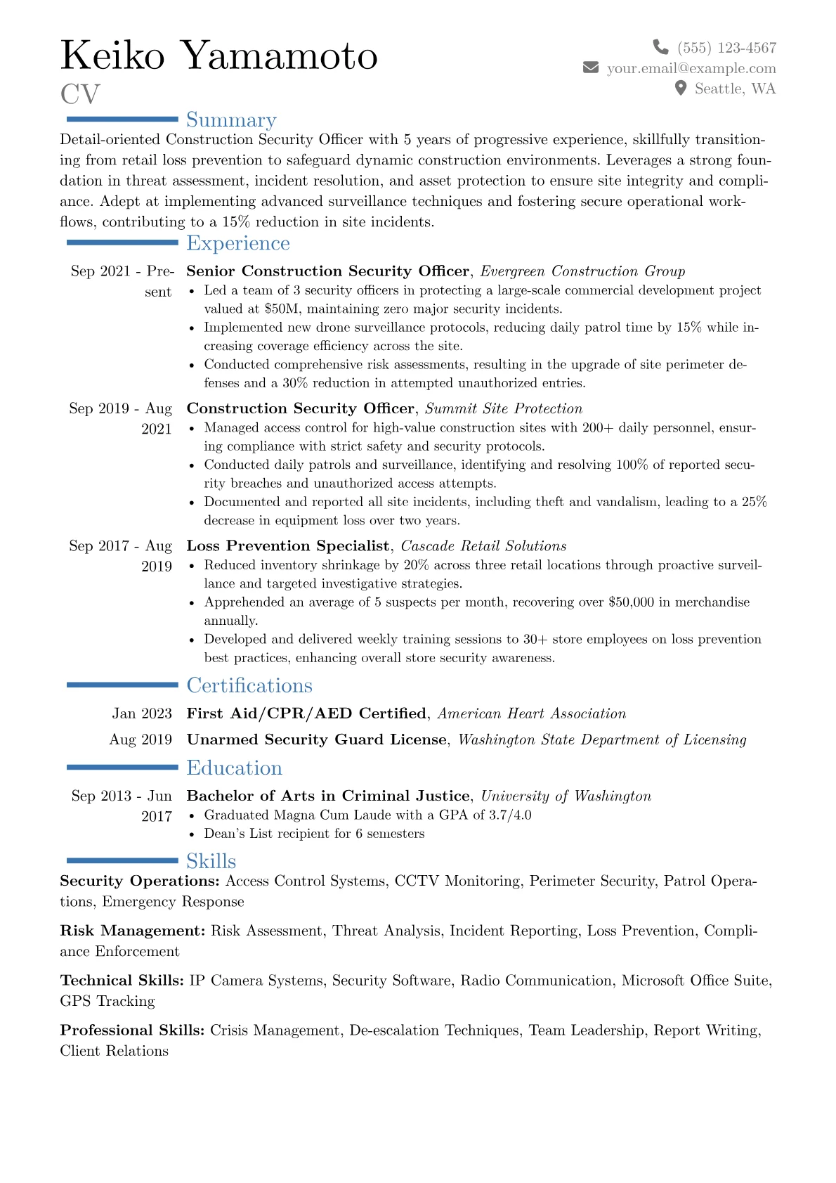 Career changer version - Page 1