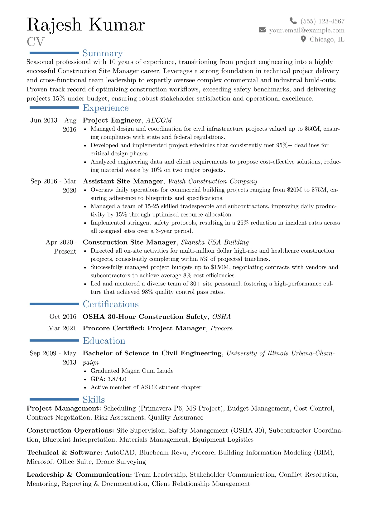 Career changer version - Page 1