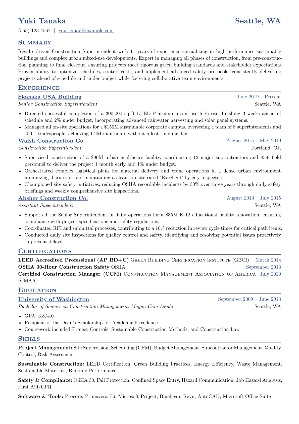 Sustainable Urban version - Page 1