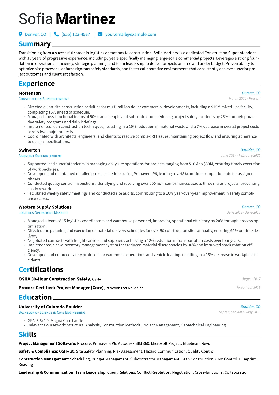 Career changer version - Page 1