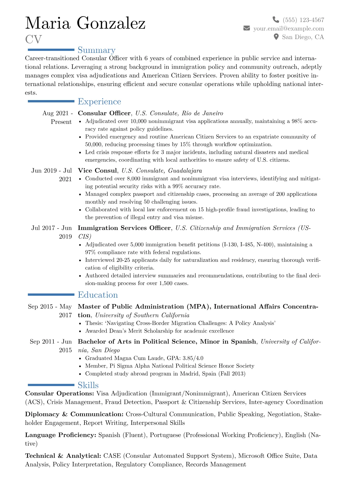 Career changer version - Page 1