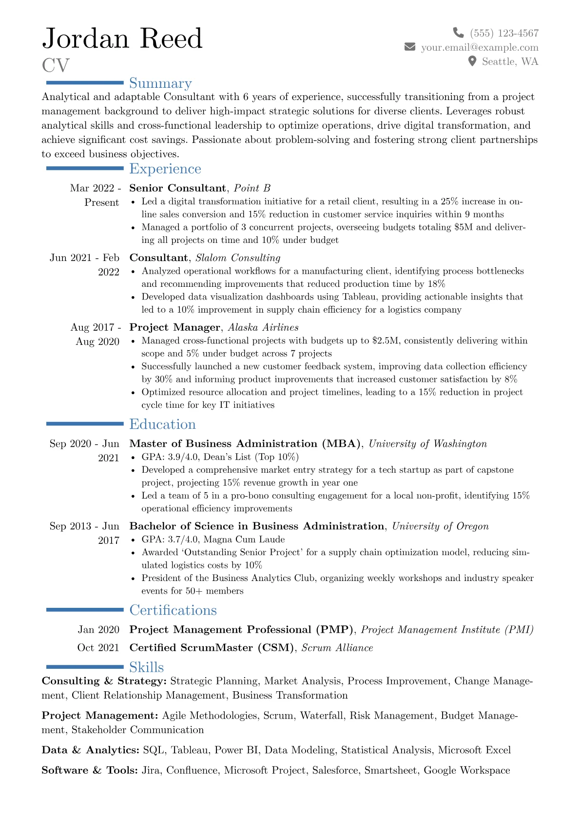 Career changer version - Page 1
