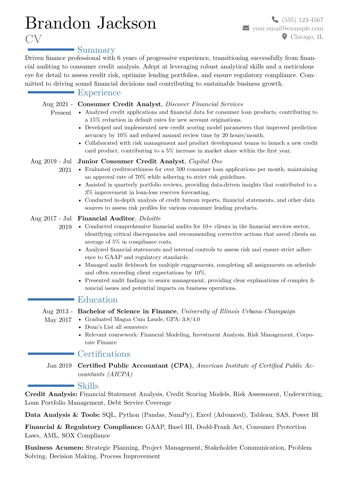 Career changer version - Page 1