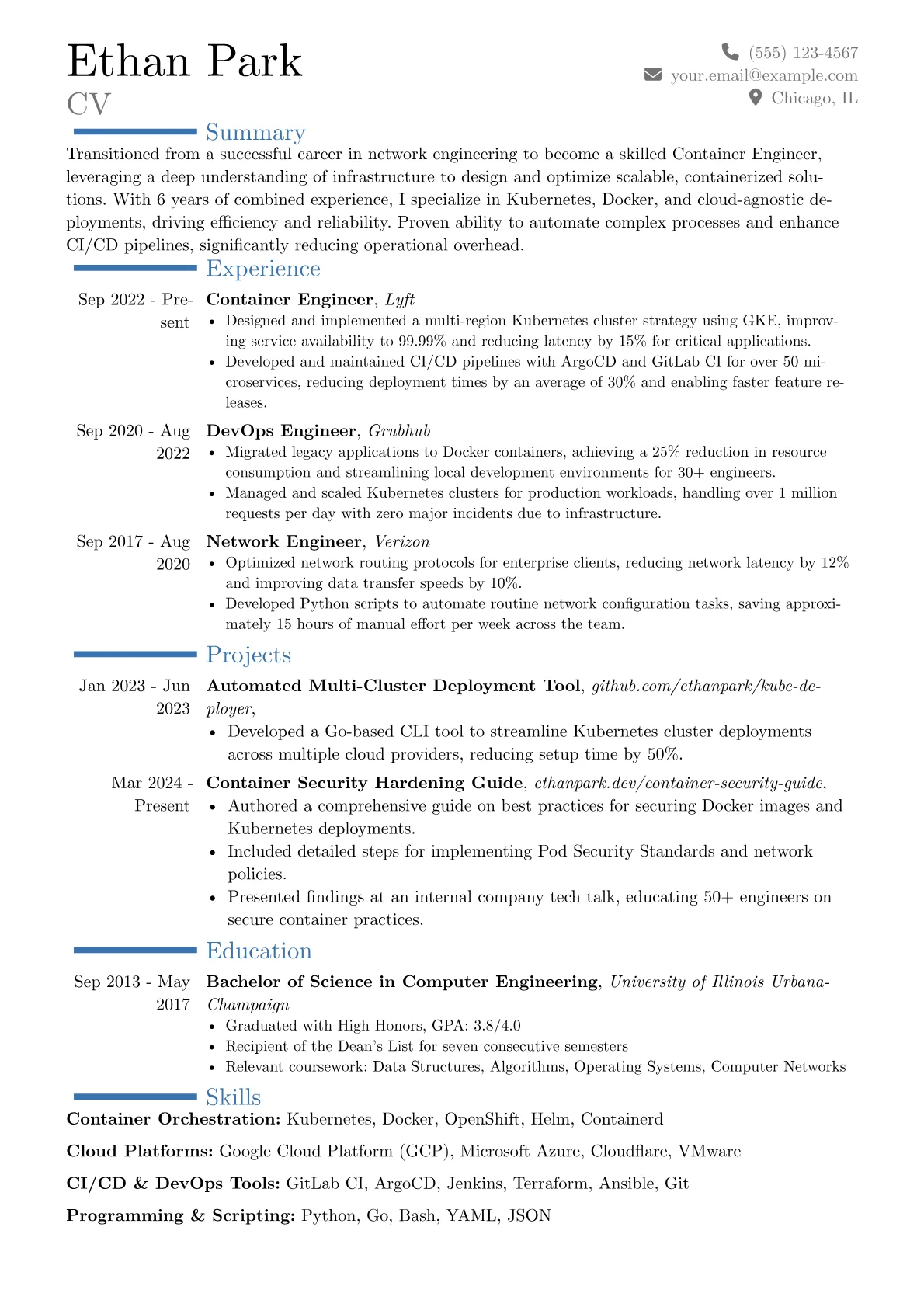 Career changer version - Page 1