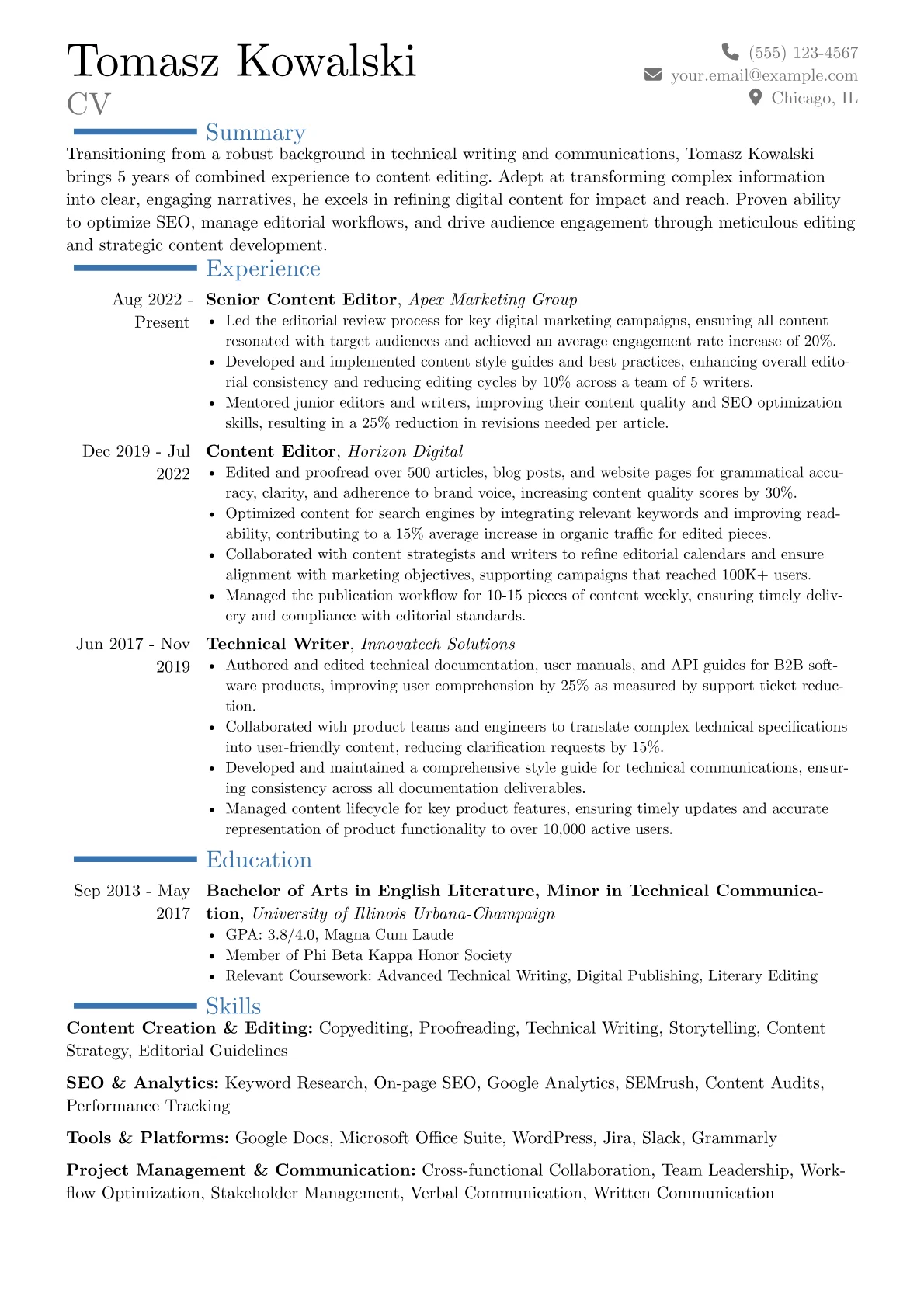 Career changer version - Page 1