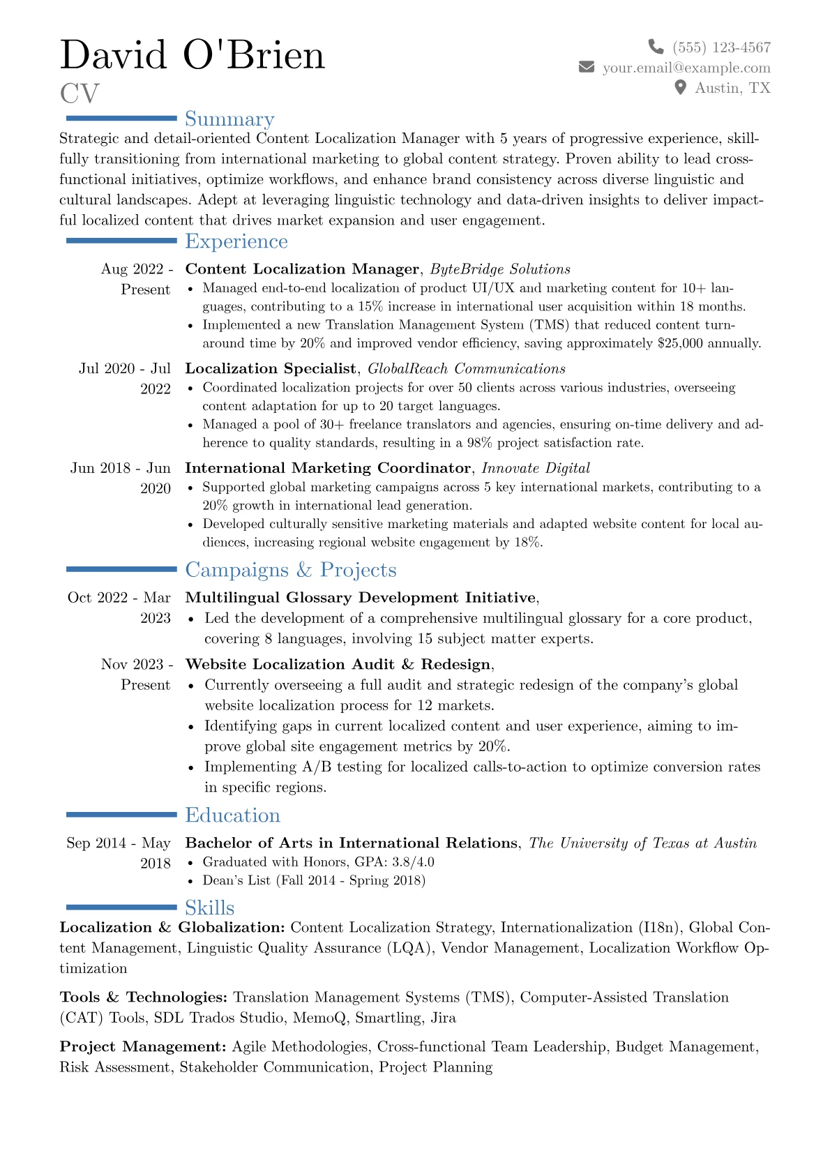 Career changer version - Page 1