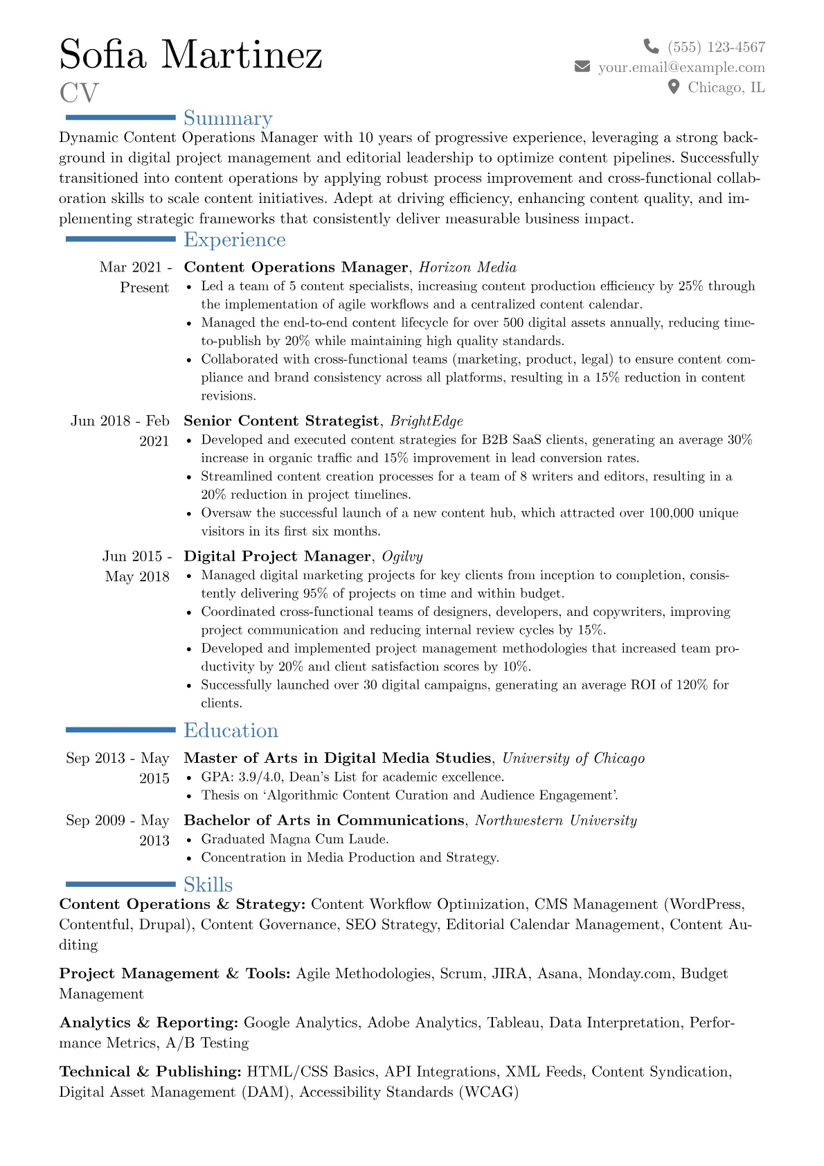 Career changer version - Page 1