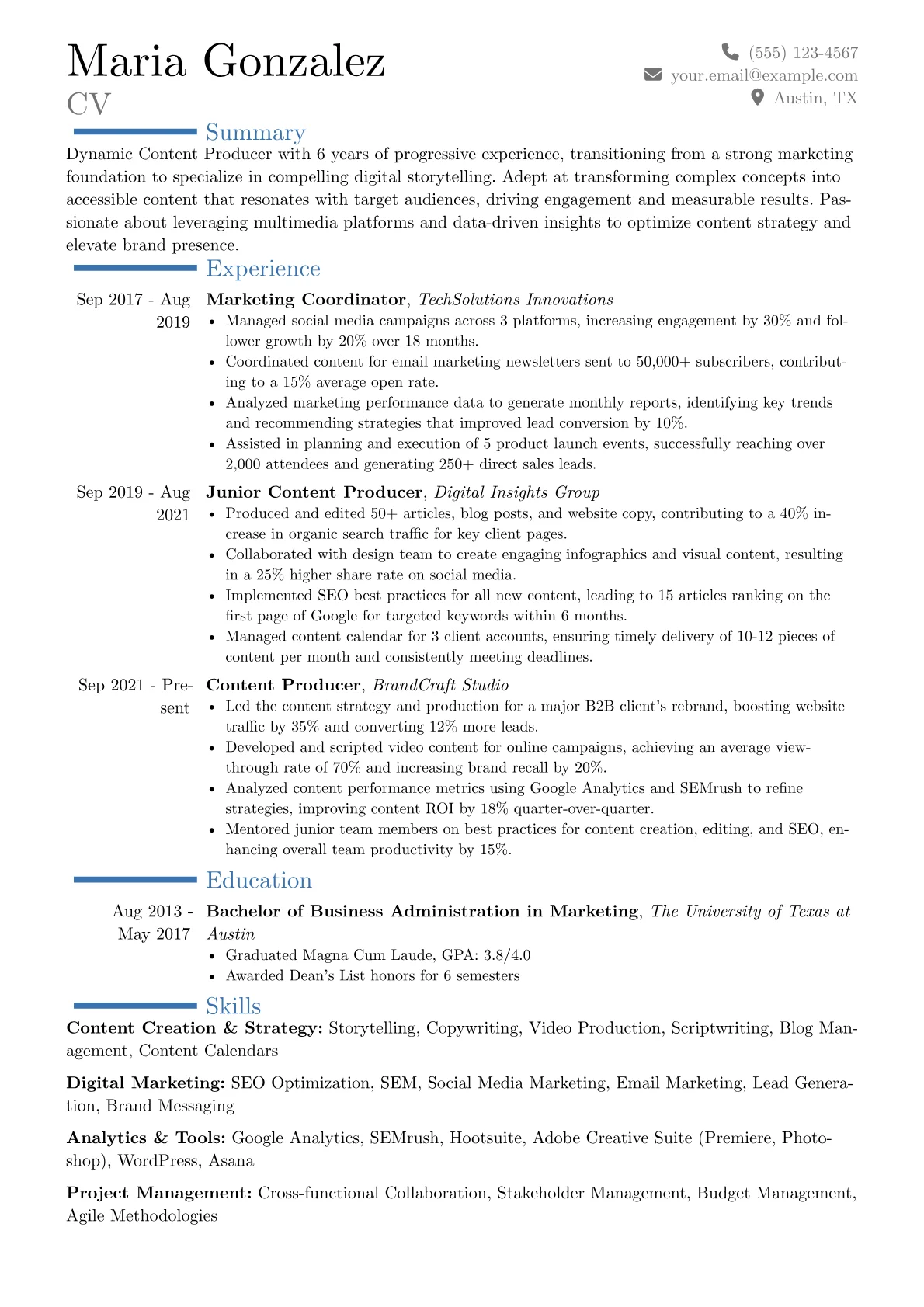 Career changer version - Page 1