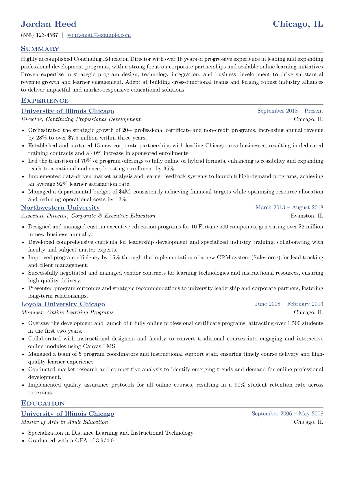 Corporate & Online version - Page 1