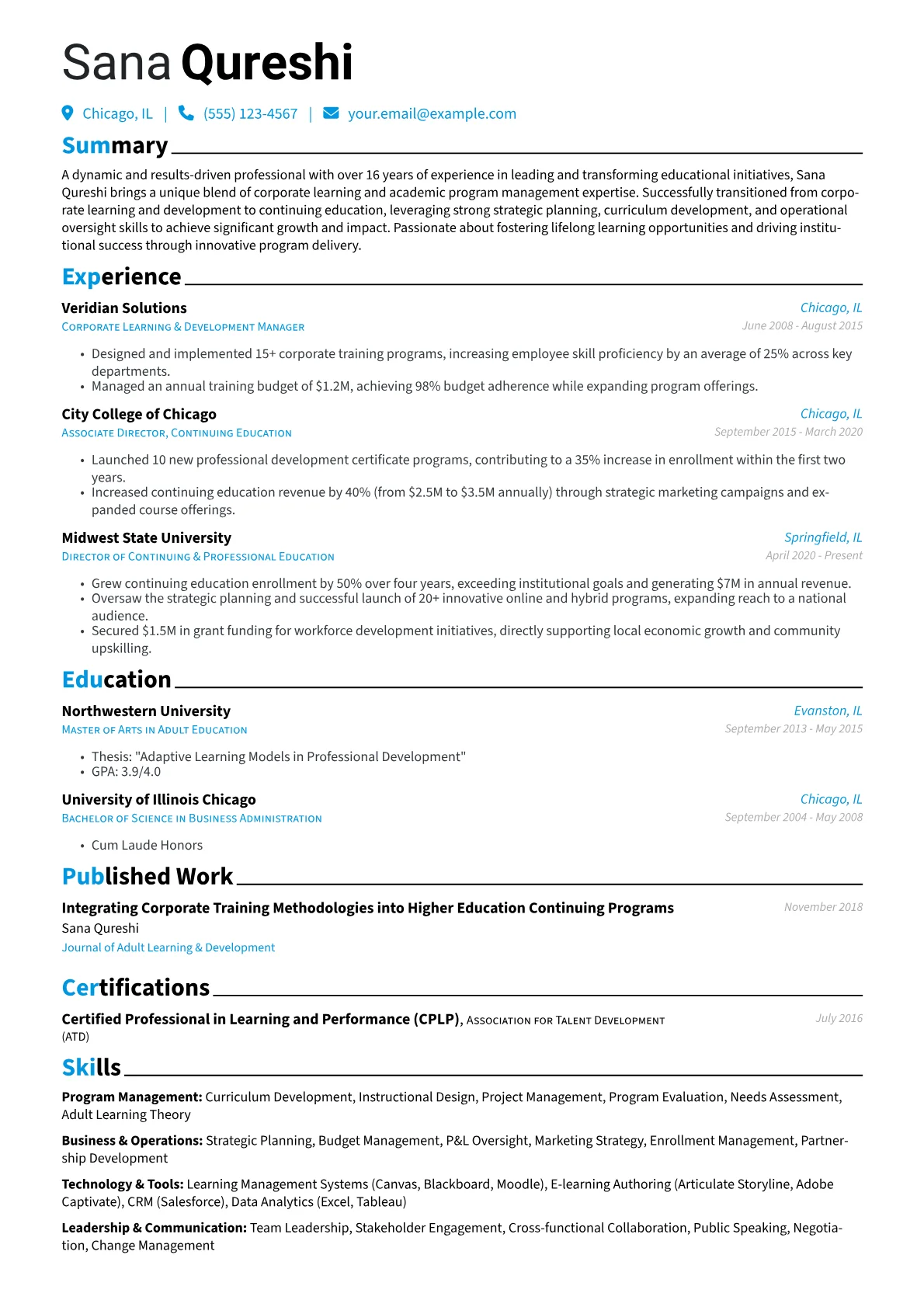Career changer version - Page 1