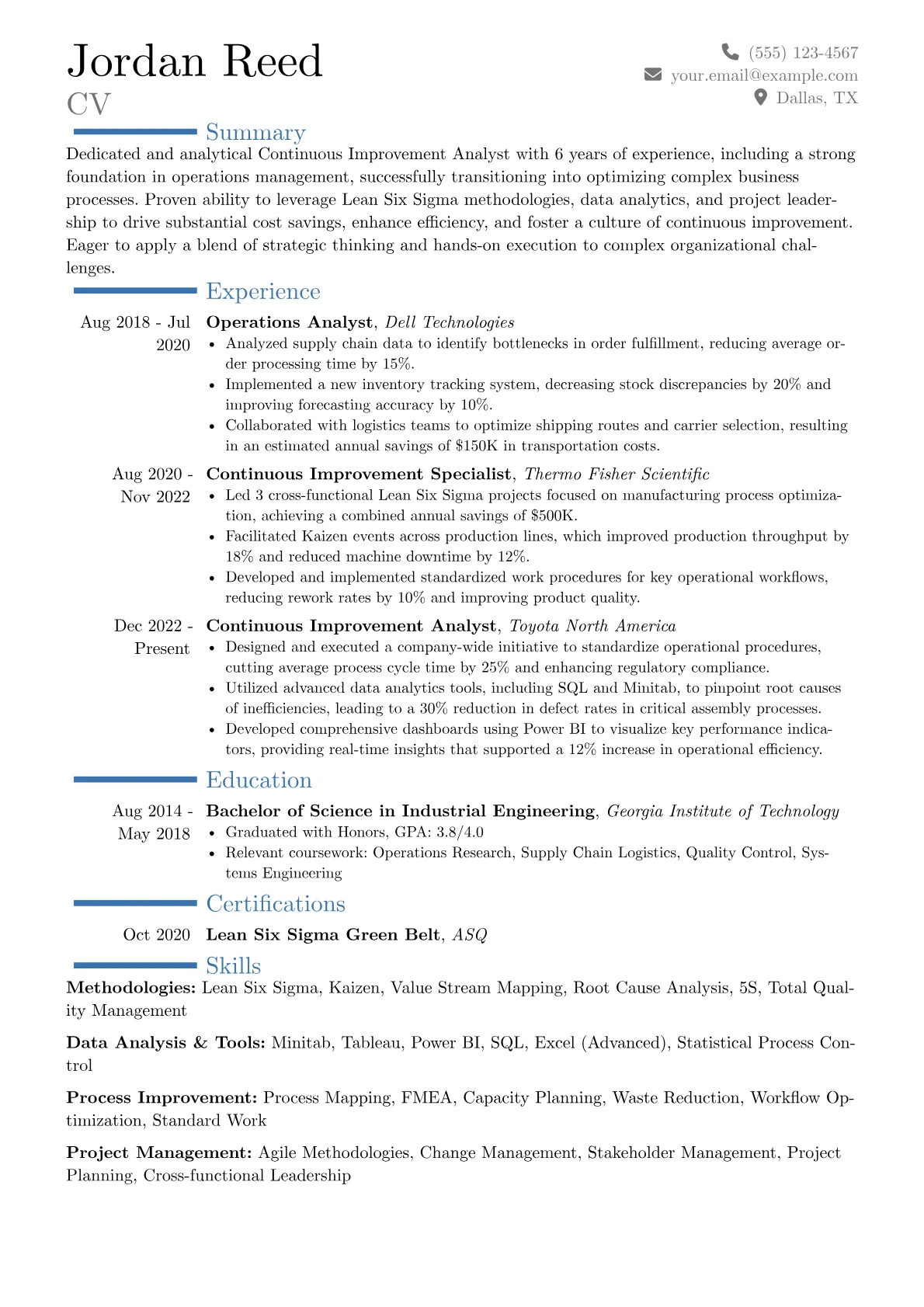 Career changer version - Page 1