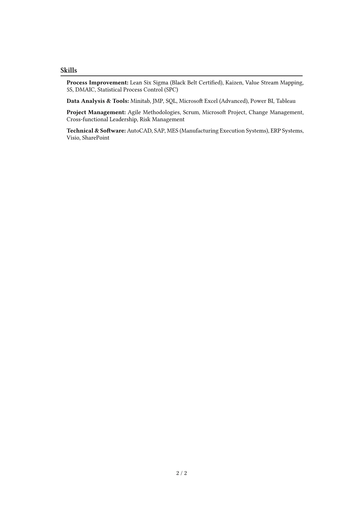 Career changer version - Page 2