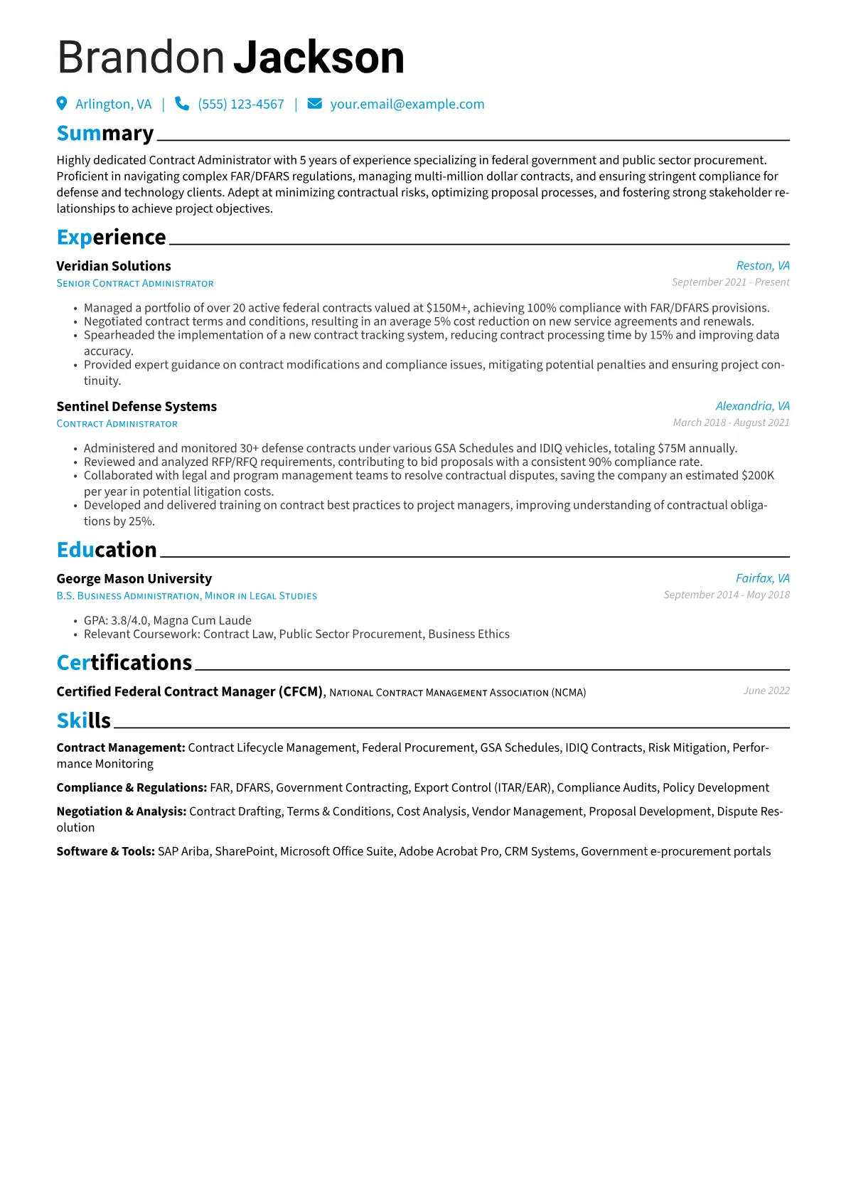 Federal Government version - Page 1
