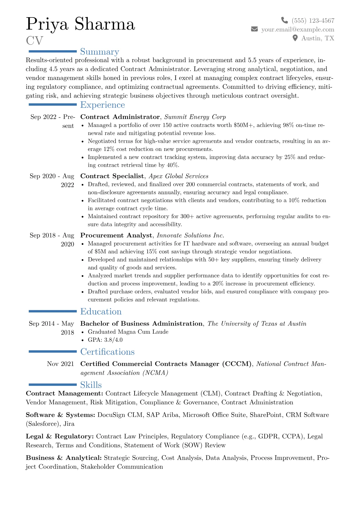 Career changer version - Page 1