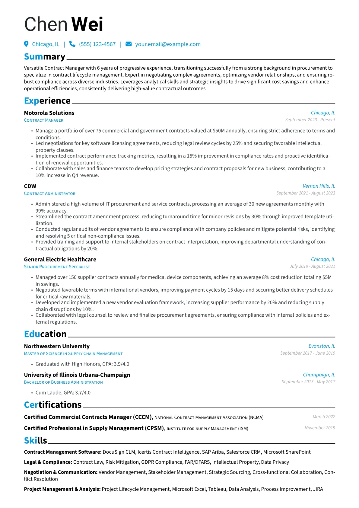 Career changer version - Page 1