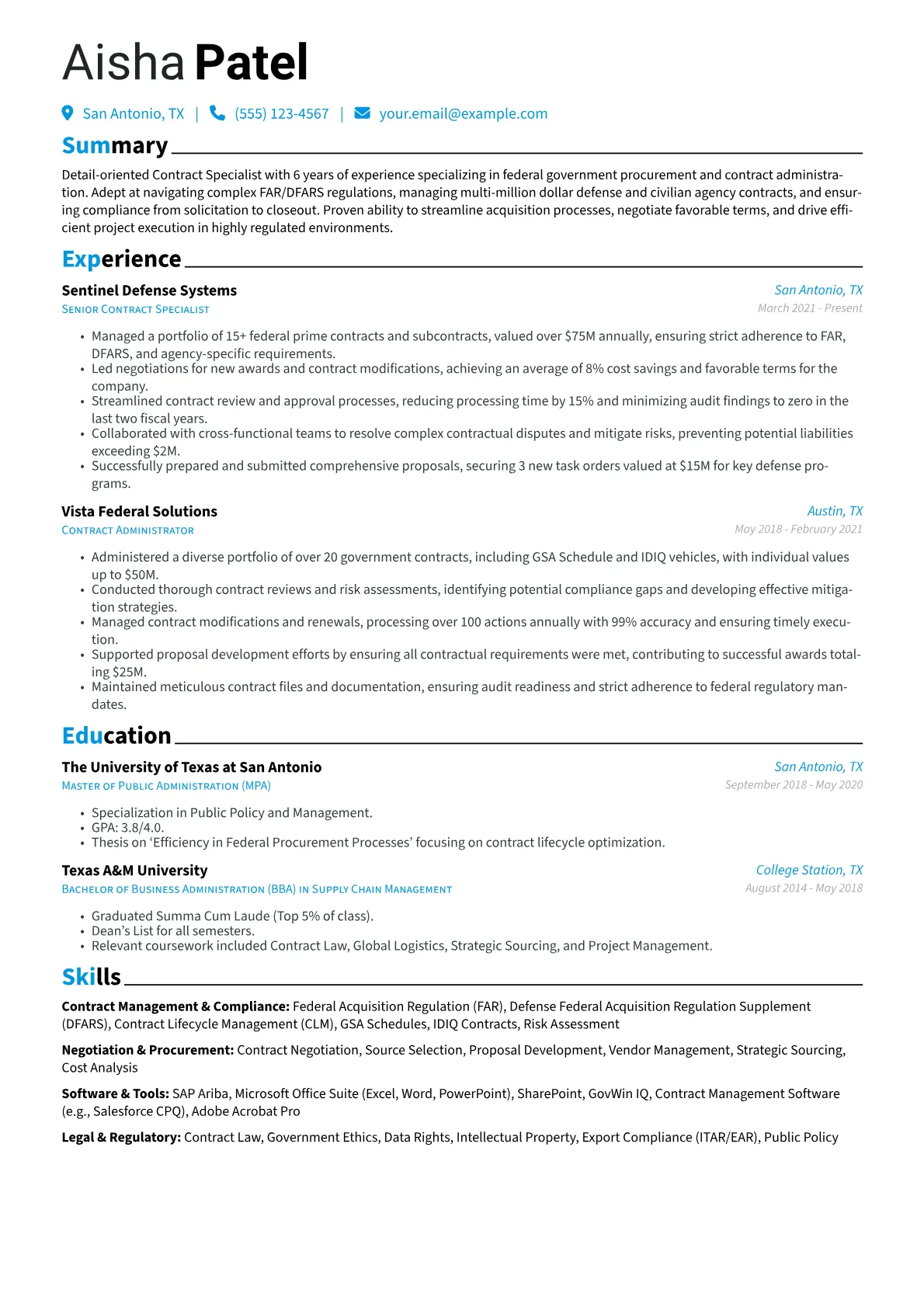 Federal Government version - Page 1