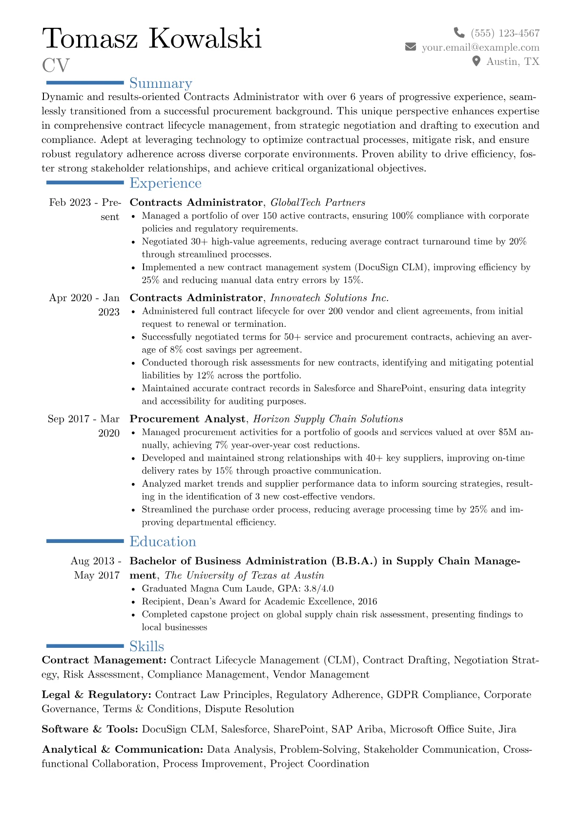 Career changer version - Page 1