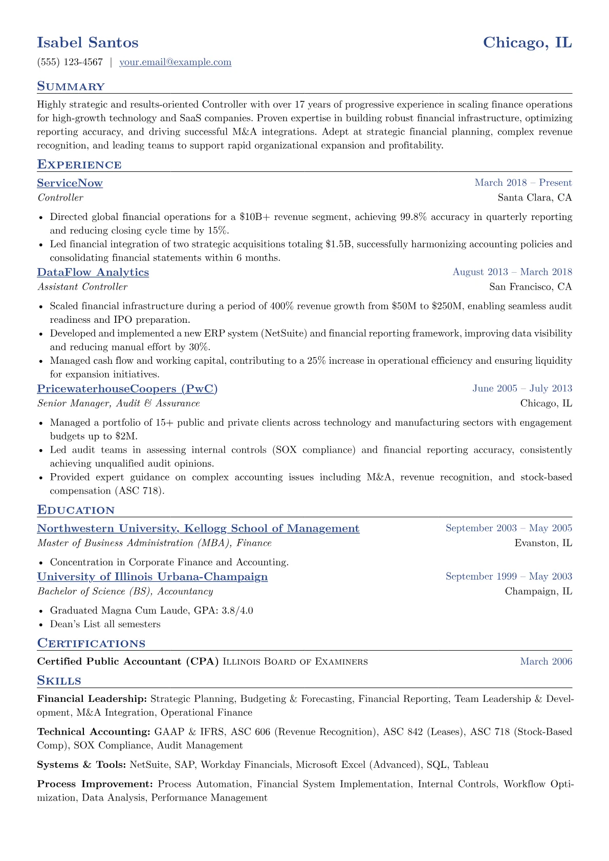 Financial Leadership version - Page 1