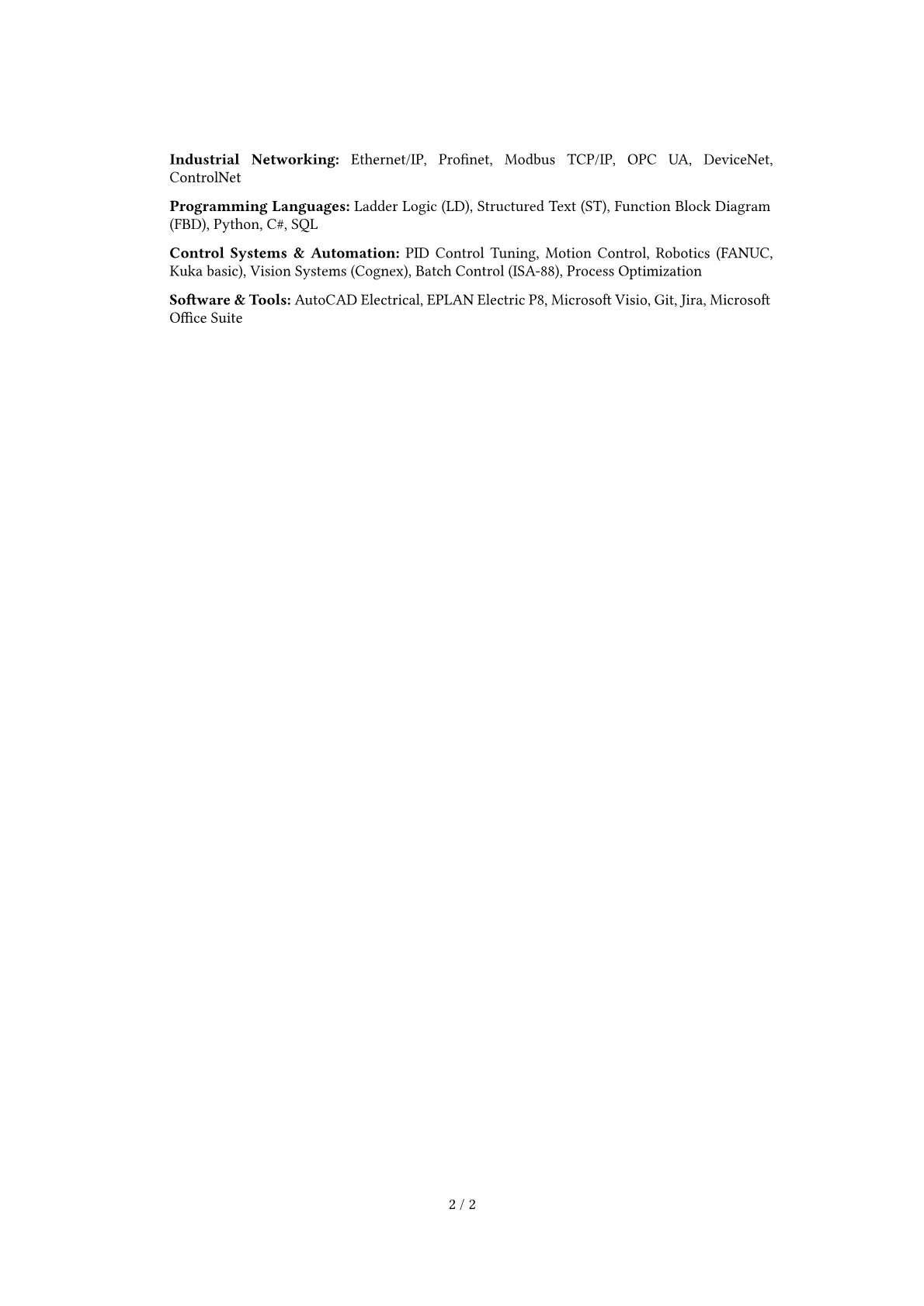 Career changer version - Page 2