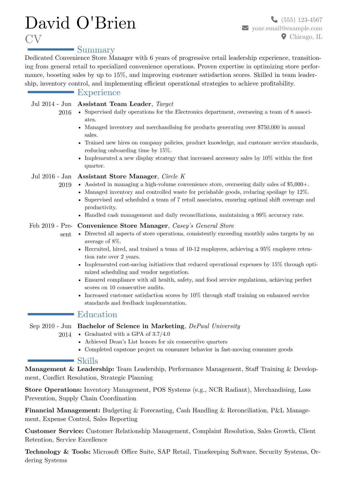 Career changer version - Page 1