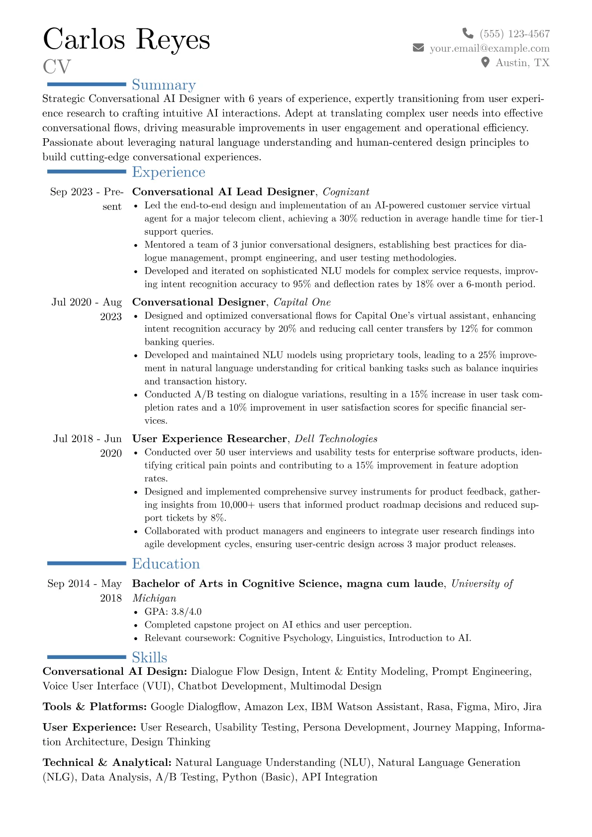 Career changer version - Page 1