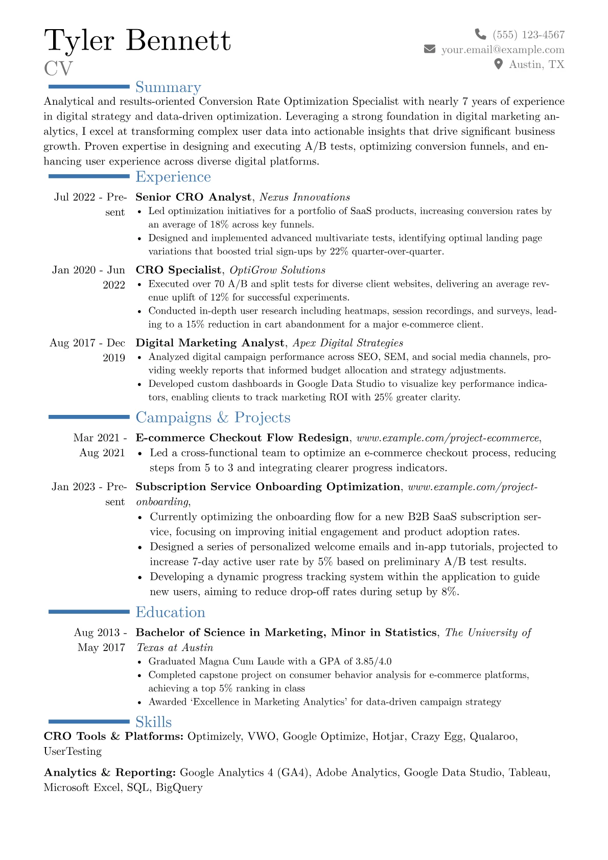 Career changer version - Page 1