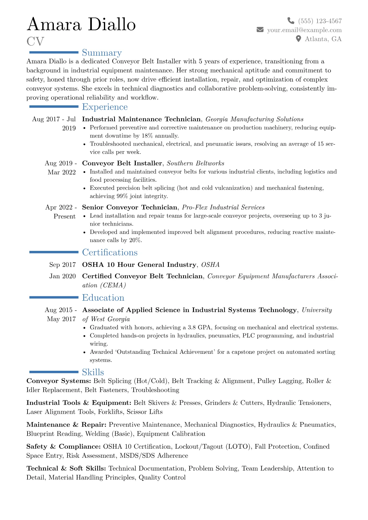 Career changer version - Page 1