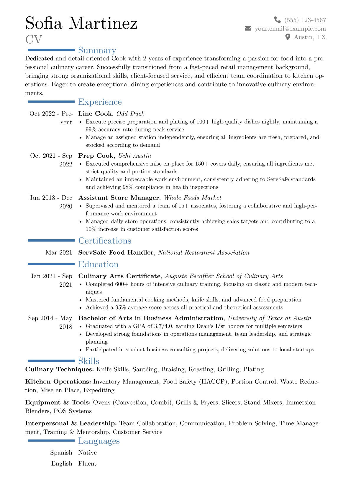 Career changer version - Page 1