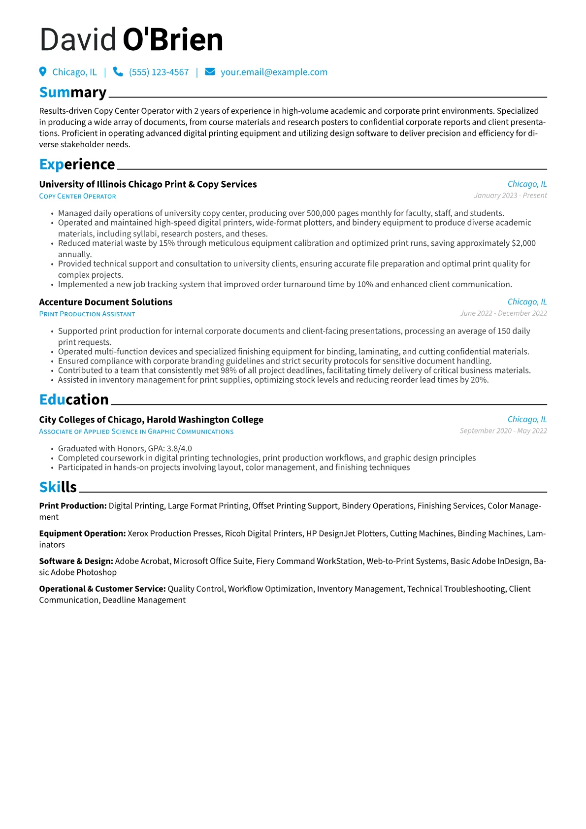 Entry Level Copy version - Page 1