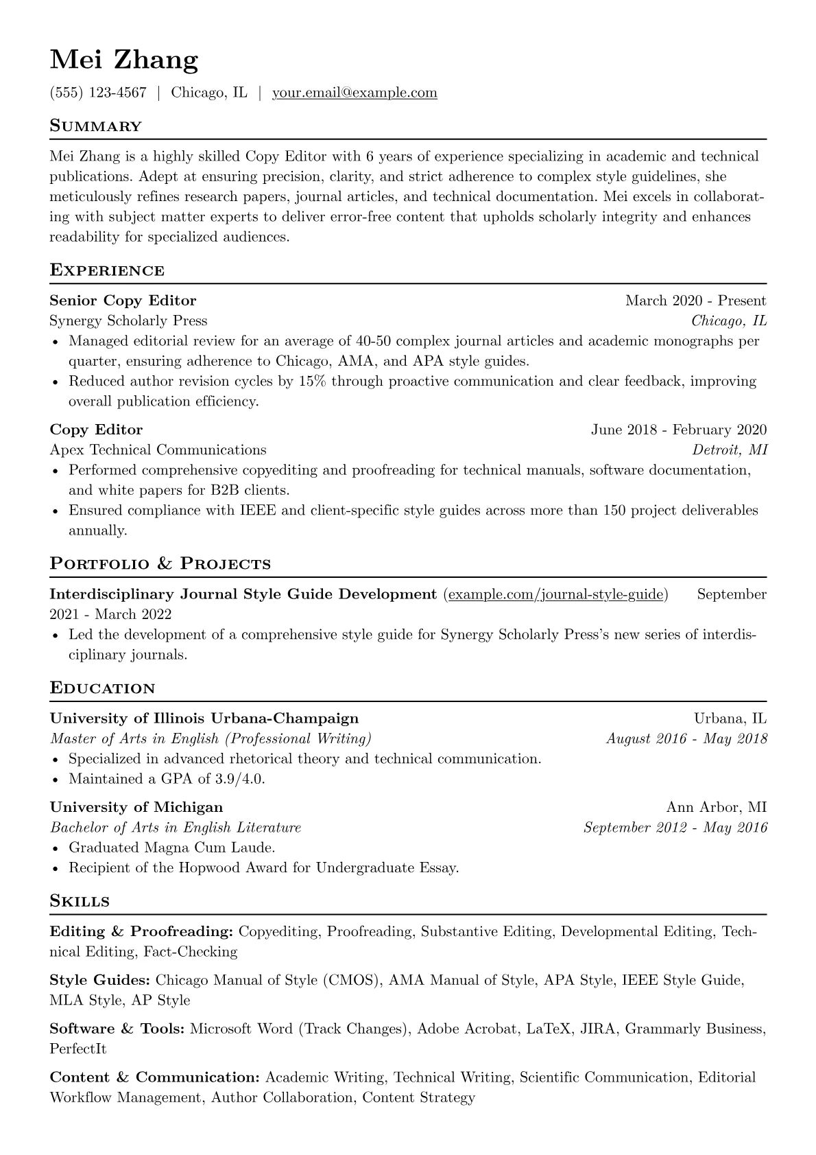 Copy Editor version - Page 1