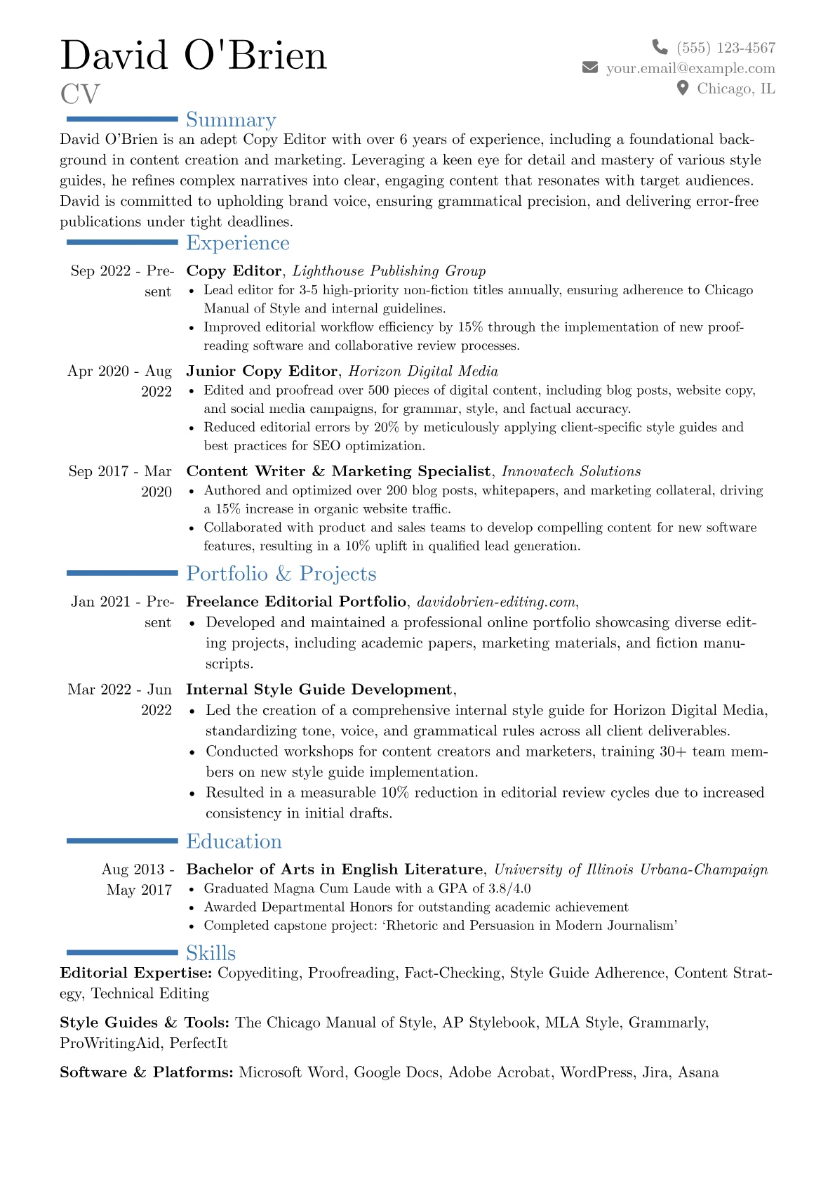 Career changer version - Page 1